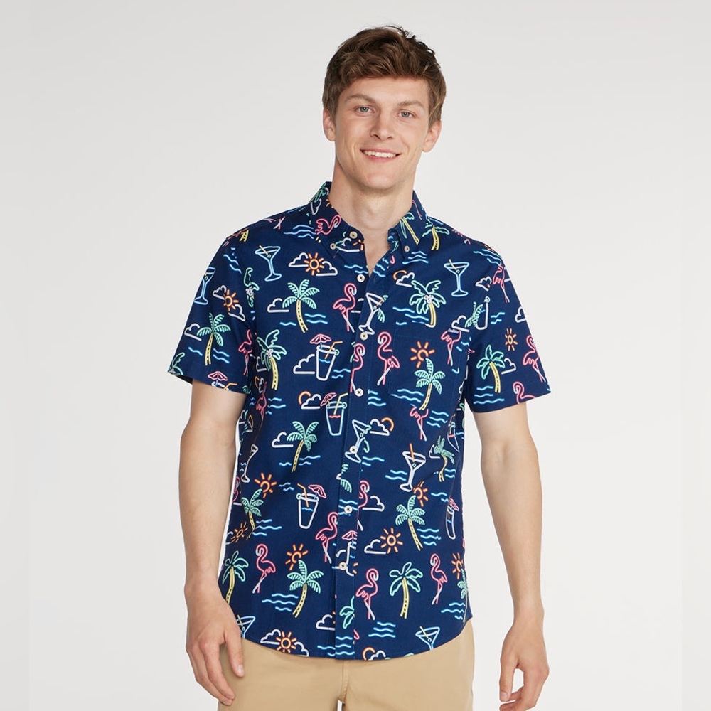 Chubbies The Neon Lights Friday Shirt